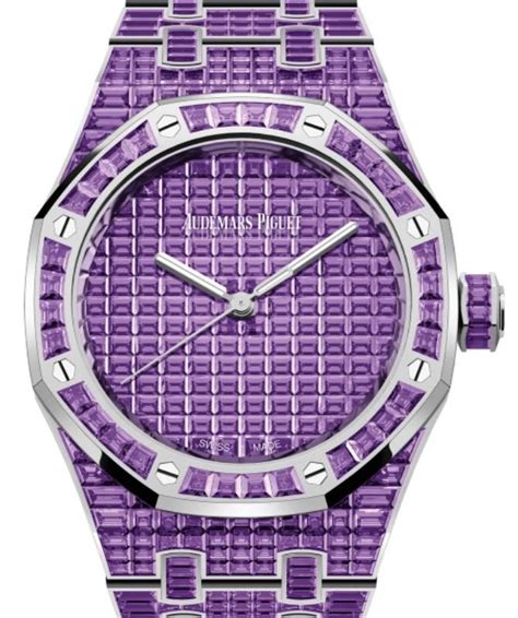 amethyst audemars piguet|audemars piguet purple dial.